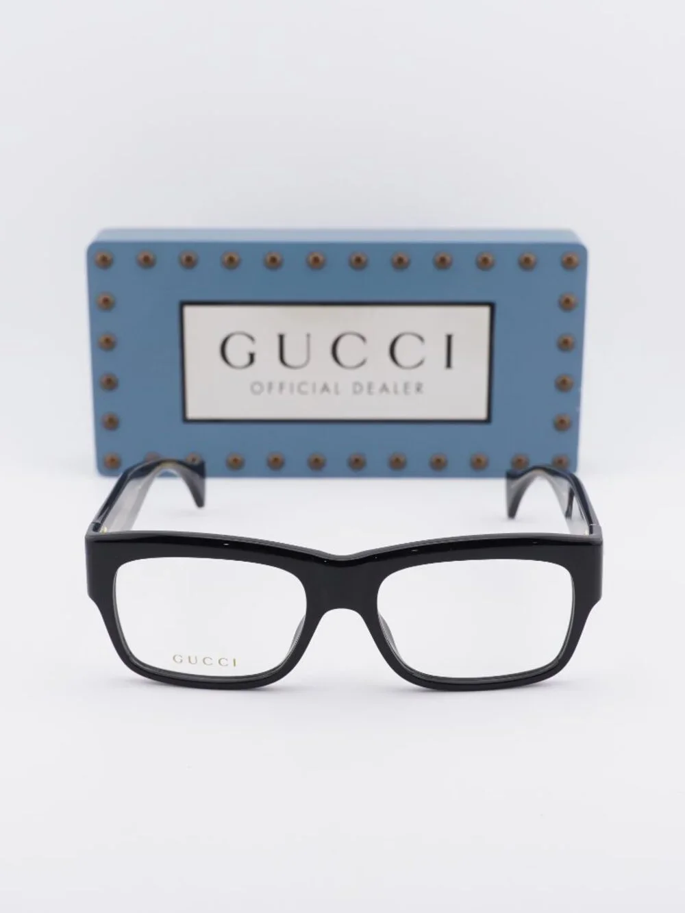 Gucci GG1707O 006 Square Eyeglasses - Black 56mm